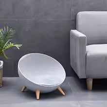 Lits et polymères pour animaux de compagnie, accent de style nordique, canapé confortable, fournitures pour chat, maison pour chat